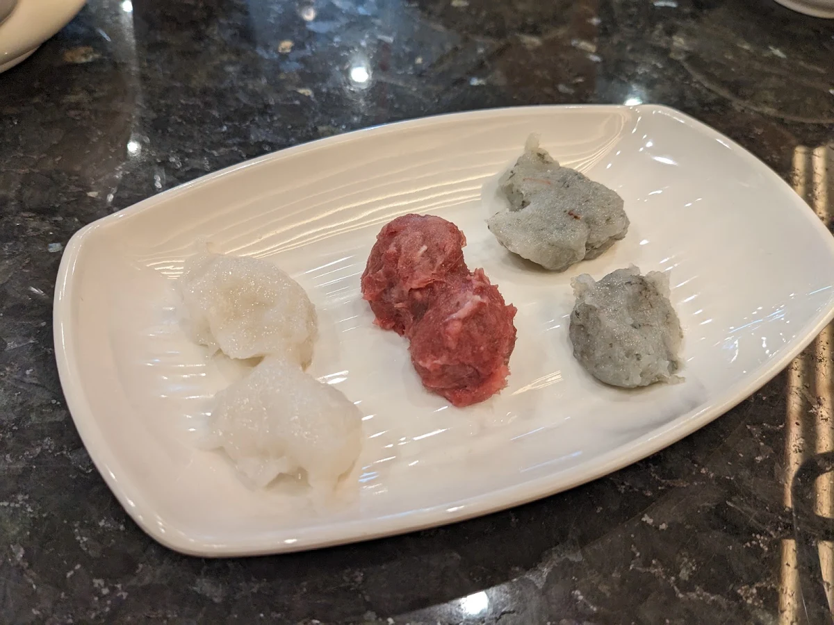 beef balls mutton balls platter 牛丸拼羊丸, Happy Lamb Hot Pot, Vancouver